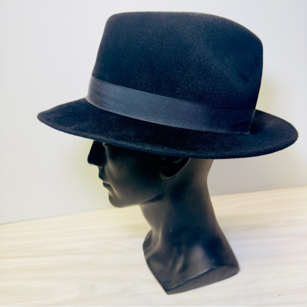 Vintage Capas Disign Unisex Genuine Velour Hat Size 6.5/7.5